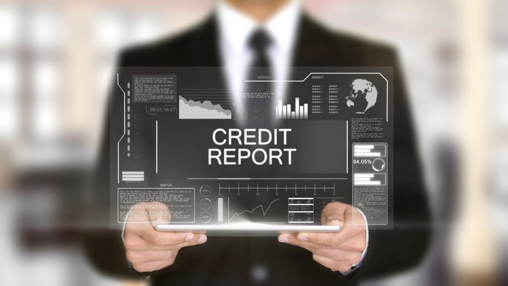 credit report, fake credit report