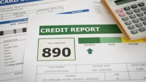 credit report, fake credit report