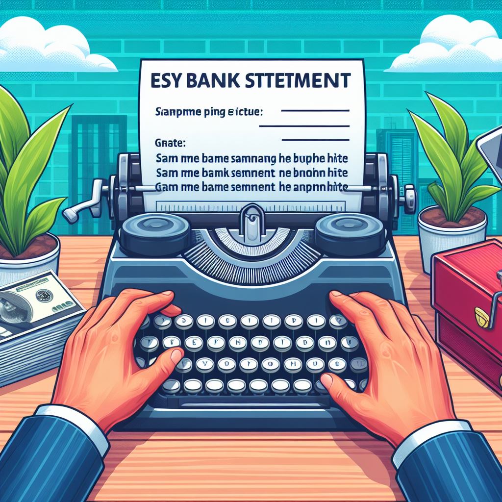 bank statement, easy bank statement generator, fake bank statement generator