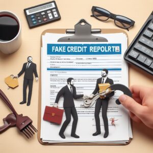 fake credit report, fake credit report for rental applications