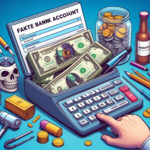 fake bank account generator